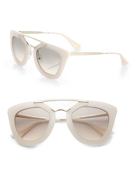 prada women sunglasses white|prada sunglasses clearance.